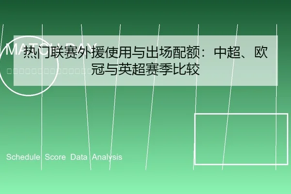 热门联赛外援使用与出场配额：中超、欧冠与英超赛季比较